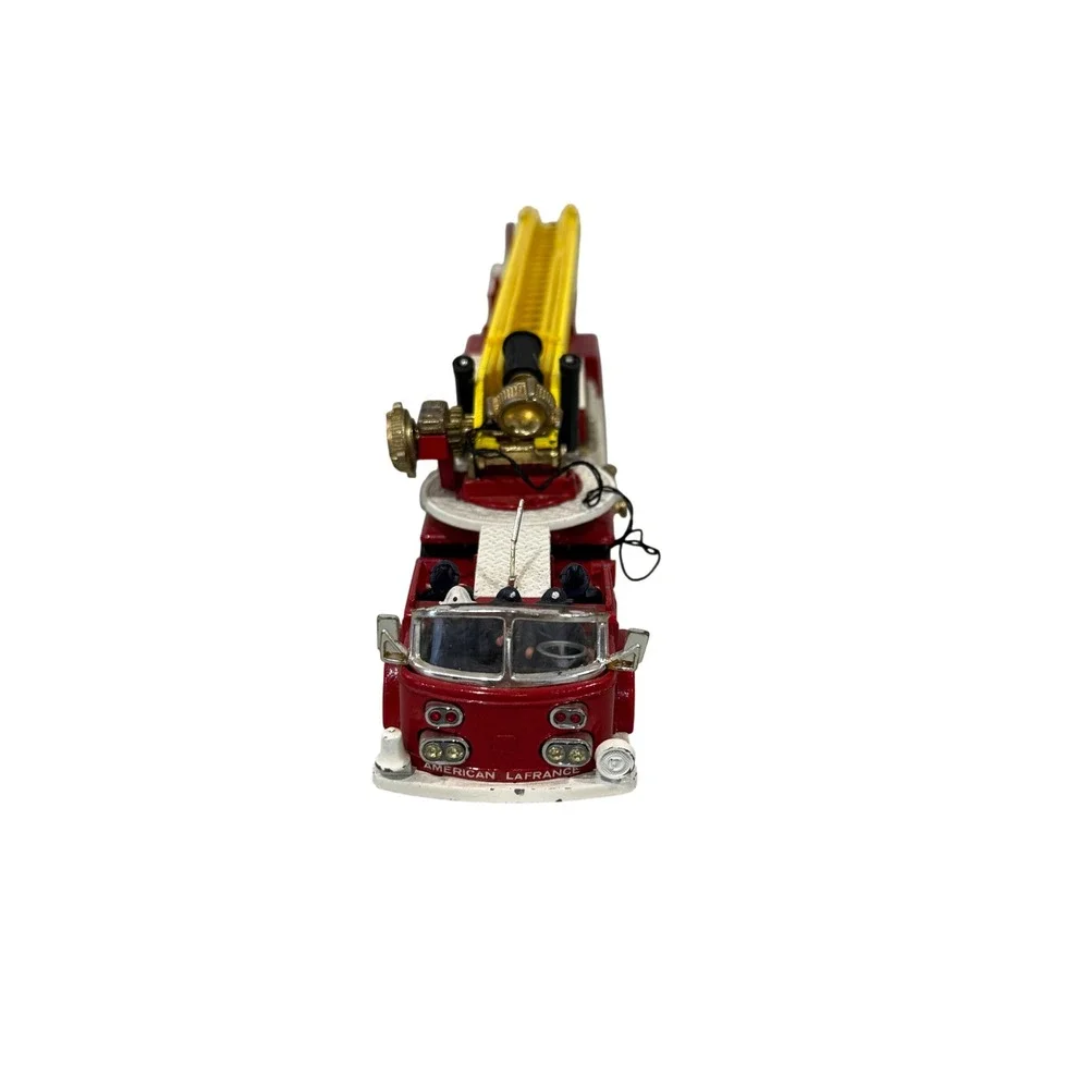Vintage Corgi Major Toys American LaFrance Aerial Rescue Truck Red White